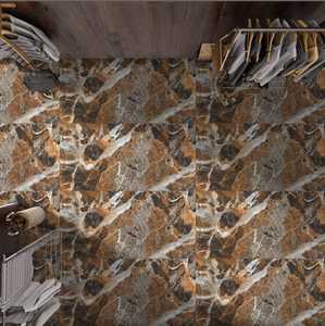 Glossy Brown Designs 600 X 1200 mm Manufacturer and Exporter of Wholesaler Retailer Glazed Porcelain Polished Flooring Tiles