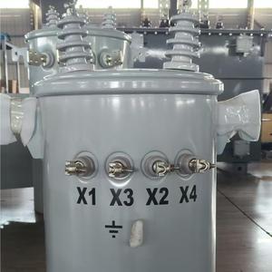 Dreiphasen-Strom versorgung für Transformatoren 50kVA über öl getauchten, säulen montierten 220V/240V-Eingang 440V/11kV Ausgang 50/60Hz Frequenz - Product Image 1