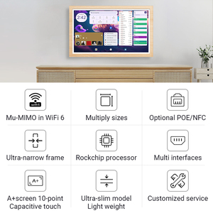 Kaliteli ön kamera 8 M/P isteğe bağlı POE/NFC 4G Tablet Ultra ince standart WiFi6 zamanlama Tablet için reklam ekranı - Product Image 3