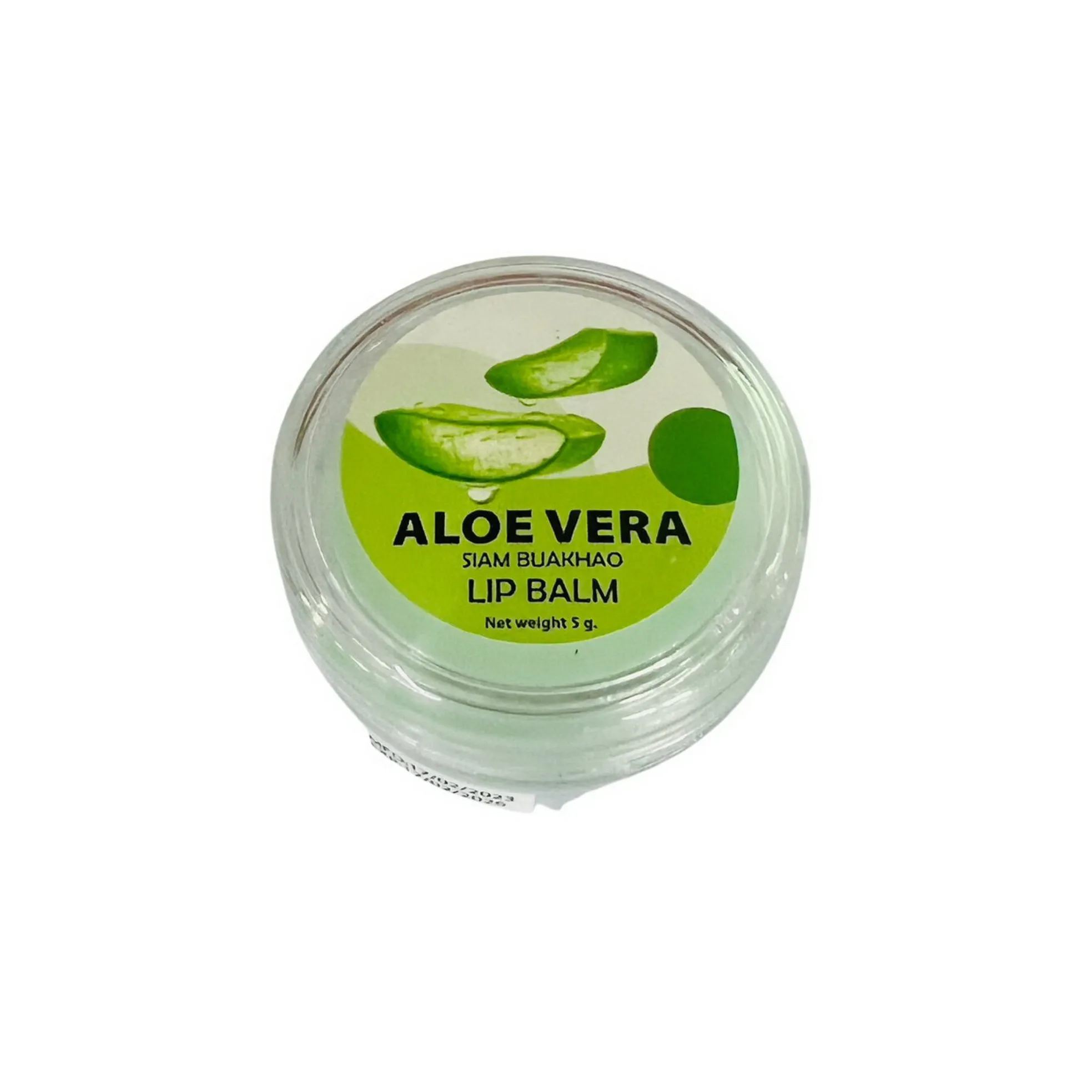 Lib Balm Aloe Vera Pitrolatum Aceite de coco brillo de labios Etiqueta Privada aceite de labios pinceles de maquillaje vitaminas Tamaño 5 GM