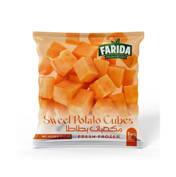 Riesiger Verkauf auf New Season Erstklassiges natürliches gefrorenes Gemüse Delicious Crop Sweet Potato Cubes aus Ägypten