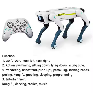 KIds AI Smart Robotic Dog Toy Intelligent APP Control Voice Command Electronic Pet <strong>Robot</strong> Phone Remote Control <strong>Programming</strong>