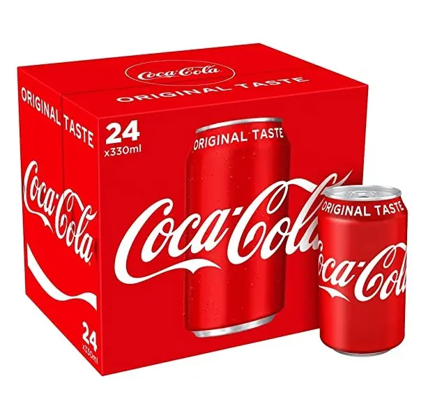 Großhandel Coca Cola 330ML Erfrischung getränke Großhandel Dosen Cola Getränke exotische Getränke Soda kohlensäure haltige Getränke