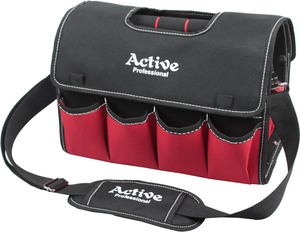 Wholesale Polyester Heavy Duty <strong>Tool</strong> <strong>Bag</strong> with Tubular Handle Large Capacity and Multiple Pockets OEM Customizable
