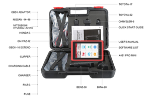 Il più nuovo lancio X431 Pros Mini Obd2 Scanner diagnostico Master automatico tutto lo strumento di scansione del veicolo del sistema - Product Image 4