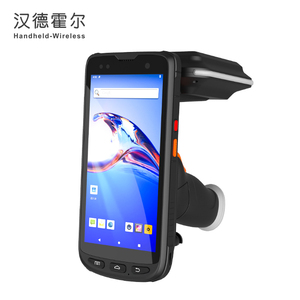 Customized Data Terminal <strong>Pda</strong> <strong>Android</strong> 10 1D/2D <strong>QR</strong> Barcode <strong>Scanner</strong> with External RFID UHF
