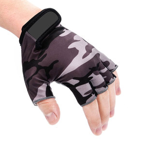 Custom Made Breathable Half Finger Cycling <strong>Gloves</strong> Available in <strong>All</strong> Sizes and Colors for Summer Wholesale Sale - Product Image 3