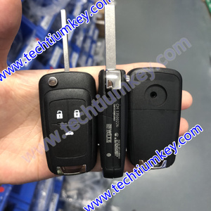 3ボタンスマートリモートカーキーシボレークルーズAveo Orlando TraxオペルVauxhall Keyless Go 315/433mhz用 - Product Image 3