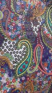 Rishab Marketix Indian Handmade Cotton Fabric <strong>Jaipur</strong> Sanganeri Hand Block Printed Fabric Raw Material Dress Fabric - Product Image 2