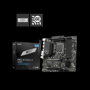 PRO B760M-A WIFI שקע אינטל B760 mATX חומרה ותוכנה למחשב לוח אם למחשב גיימינג