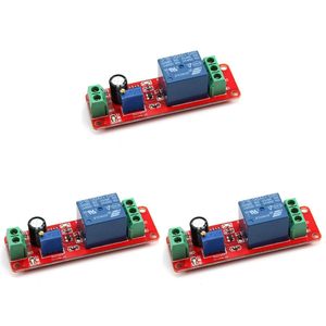 NE555 Módulo de relé de retardo monoestable DC 12V Interruptor de temporizador para Raspberry Pi en venta Escudo de componente electrónico