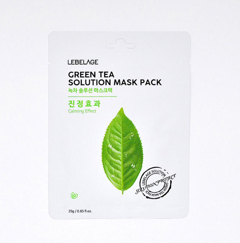 GREEN TEA SOLUTION MASK 10pcs/PACK