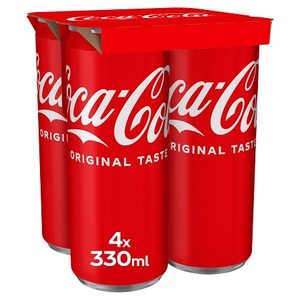 コカ・コーラオリジナルの味、コカ・コーラレギュラー24x330mlパック贩売