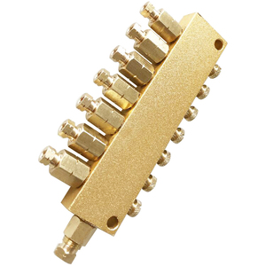 Adjustable Flow Rate Oil <strong>Distributor</strong> With 2-10 Outlets for Single Line Resistant Lubrication System Good Quality and Low Price - Product Image 5