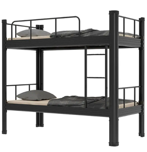 Birden fazla çocuk için şık Metal ranzalar satın küçük evler ve yurt odaları için Ideal çift karyola iskeleti tasarım hızlı teslimat - Product Image 2