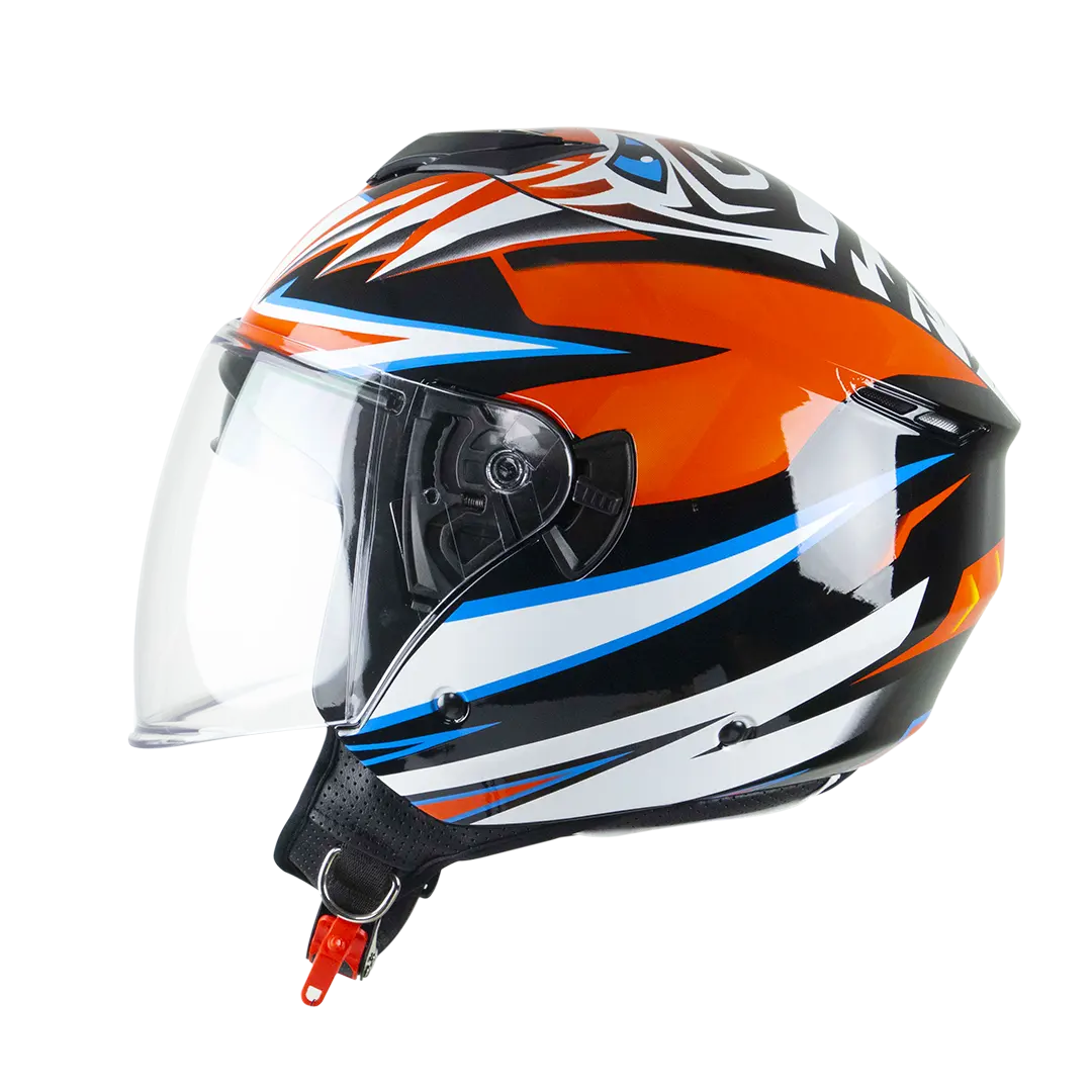 Casque ouvert OEM Morden ROC R07 ABS avancé avec Double visière casque de moto à visage ouvert de haute qualité à vendre en usine