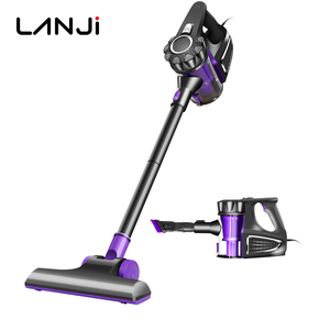 LANJI เครื่องดูดฝุ่นและไม้ถูพื้นแบบพกพา, AC400W แบบไซโคลนแบบใช้ไฟฟ้าสำหรับโซฟาในบ้านฟังก์ชั่นแห้ง - Product Image 1