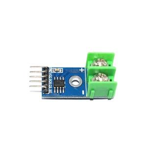 Módulo MAX6675 con sensor de temperatura de termopar tipo K y cable de salto DC 3-5V MAX6675 Mini placa Sensor de temperatura tipo K