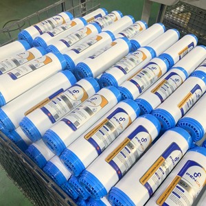מחסנית מסנן אישית במפעל עבור חלקי רו ננו כסף אנטי בקטריאלי מים מסנן קל שינוי בבית שימוש מחסנית