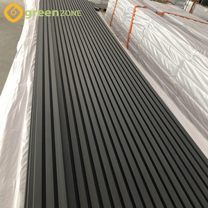 Ngoài trời phong cách hiện đại rãnh bên ngoài WPC tấm Tường WPC co-đùn Tấm tường bằng gỗ vật liệu xây dựng - Product Image 5