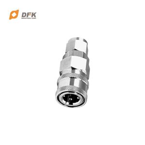 PU soket 1 yollu hızlı kaplinler ile paslanmaz çelik boru bağlantı parçaları - Product Image 4