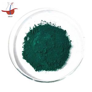 Boya plastik için yüksek sıcaklık renk boya Pigment yeşil 7 Phthalocyanine yeşil toz