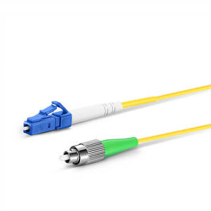 Sıcak satış 1m FC/APC LC/UPC Simplex LC tek modlu PVC 2.0mm Fiber optik ara bağlantı kablosu - Product Image 1