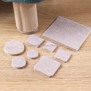 Tùy chỉnh màu đen xám die-cut cảm thấy pad tự dính đồ nội thất bảo vệ với hai mặt Acrylic đồ nội thất cảm thấy miếng đệm - Product Image 4