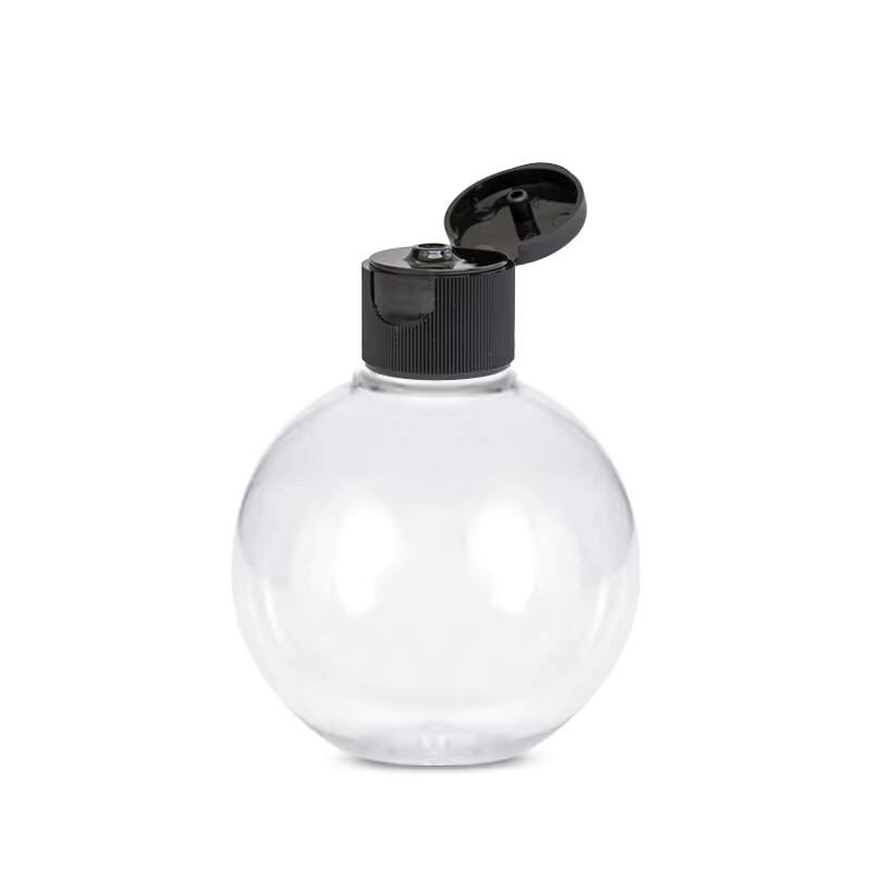 bottle with flip top cap
