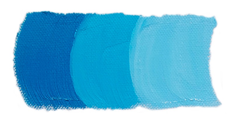 สีฟ้า Cerulean