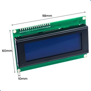 Módulo LCD 2004 Módulo Pantalla LCD2004 Pantalla Lcm Módulo Lcd Iic/I2C 2004 LCD2004 Pantalla Azul para 3D - Product Image 1