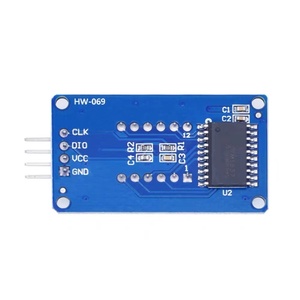 0.36 "4 haneli tüp LED Segment ekran modülü kırmızı TM1637 sürücü çip tüp saat segmentli lcd ekran