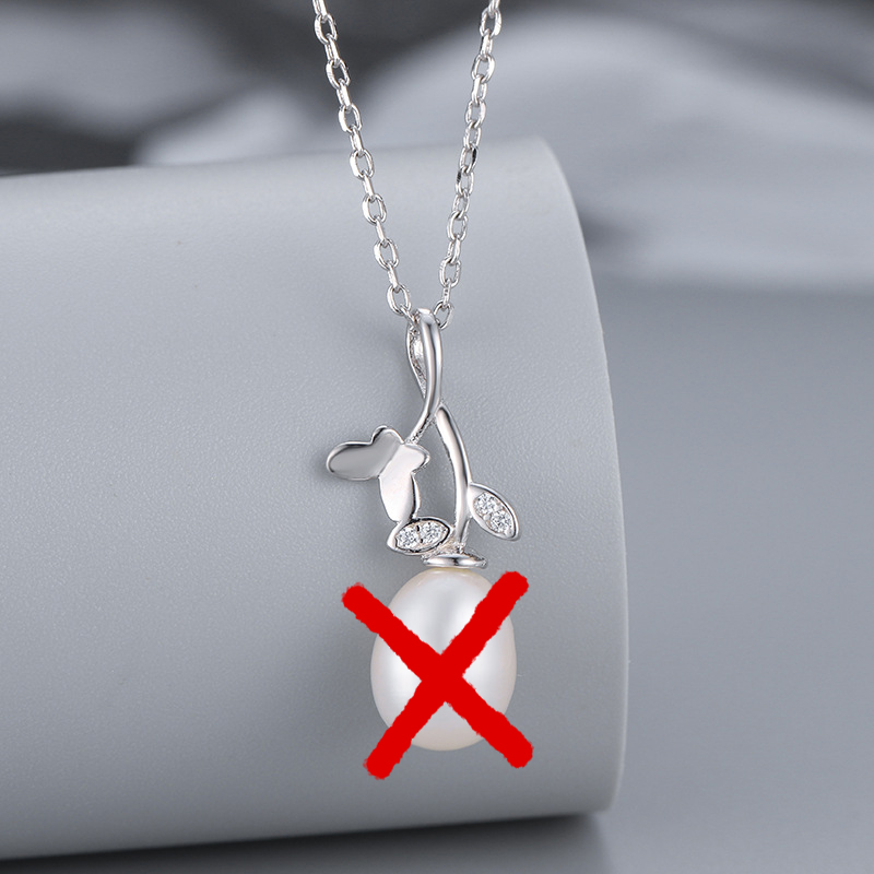 Single pendant (no necklace, pearl)
