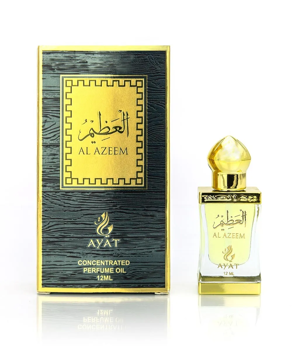 Perfume Oil AL AZEEM 12ML by Ayat Perfumes Arabic oil perfumes attar oud fragnances