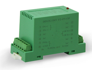 Transmisor convertidor de señal de voltaje de frecuencia de salida de 4-20mA 0-10V para programación de PLC Control Industrial