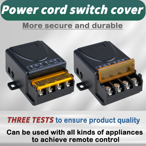 Efficient DIY 433MHz Momentary Single-<strong>Channel</strong> Wireless RF Remote Control Switch Kit with 2 X 4-Button Remotes - Product Image 4