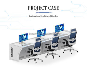 Modern Solid Wood Office Executive Control <strong>Desk</strong> Console <strong>Computer</strong> <strong>Desk</strong> for Office <strong>Building</strong> Use Office Furniture - Product Image 2