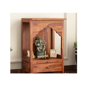 Wooden <strong>Mandir</strong> for <strong>Pooja</strong> Room That Blends Devotion Elegance and Tradition to Create a Divine and Peaceful Space for Worship - Product Image 6