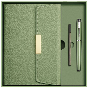 Labon 2026 <span class=keywords><strong>PU</strong></span> da A5 tri-gấp kinh doanh máy tính xách tay quà tặng setstylish văn phòng Tạp Chí với bút stylus bút cho các chuyên gia - Product Image 5