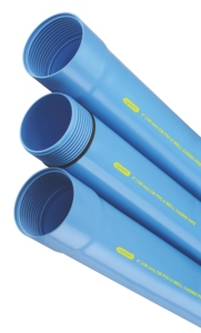 3 4 Inch Dn110 Dn125 UPvc <strong>End</strong> <strong>Cap</strong> Blue Threaded and Screen Filter <strong>Pvc</strong> Water Deep Well Casing Pipe for Water Drilling Borehole - Product Image 4