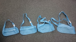 Sekali pakai bernapas lengan jaring disesuaikan bahu siku selempang Immobilizer untuk klinik menggunakan ringan dilipat rehabilitasi - Product Image 2