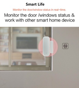 Battery-Powered Smart WiFi Door and Window Sensor Safety App Remote <strong>Wireless</strong> Control for Garage Door Security Anti-Theft <strong>System</strong> - Product Image 4
