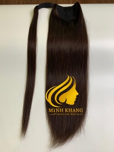 Evet inanılmaz saç bakmak için Viet Nam 100% gerçek insan saçı gelen Ponytails ücretsiz kargo dünya çapında - Product Image 4