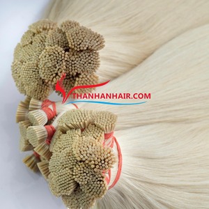 ผมต่อปลายผมมนุษย์แบบพรีเมี่ยมสีเรียบและง่ายต่อการใช้ - Product Image 4