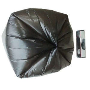 Yüksek kaliteli HDPE yıldız-mühürlü alt çöp torbası rulo renkli özel biyobozunur plastik çöp atık gözyaşı çöp paketi - Product Image 3