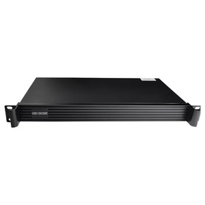 4 canali HD SDI Video Streaming rete Encoder 4 lan per Radio & apparecchiature di trasmissione TV - Product Image 1