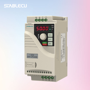 20hp Entrada monofásica Salida trifásica Entrada de CA a 220V 380V 480V Salida de CA 1.5kw 2.5kw 4kw Inversor de frecuencia de bomba Vfd