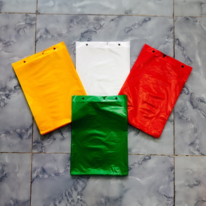 Colorful Block <strong>Header</strong> Flat <strong>Bags</strong> HDPE LDPE OPP <strong>CPP</strong> Custom Printed Plastic Packaging <strong>Bag</strong> Self Adhesive Packing Resealable Food <strong>Bag</strong> - Product Image 2
