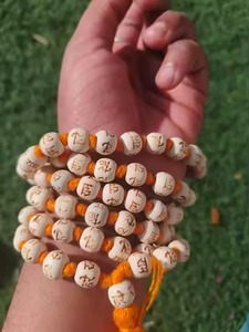 Puja <span class=keywords><strong>Yoga</strong></span> ve manevi hediye için püskül meditasyon tespihler ile el yapımı Hindu <span class=keywords><strong>Mantra</strong></span> boncuk Mala