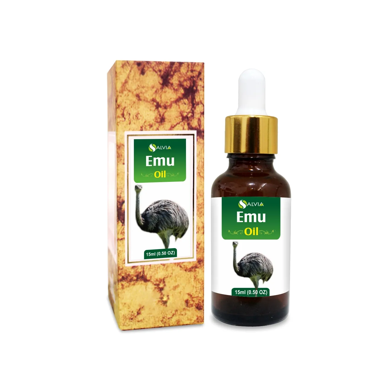 Salvia Emu Oil 100% Pure And Natural Lowest Price Customized Packaging Available
